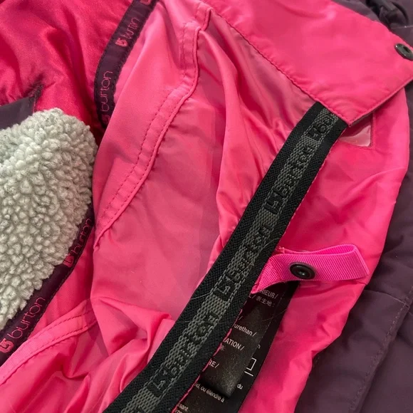 BURTON‎ Y2K Snowboard Ski Snow Jacket Coat Purple Pink S - Picture 9 of 16